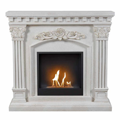 Freyr Fireplace Suite – Bioethanol Insert
