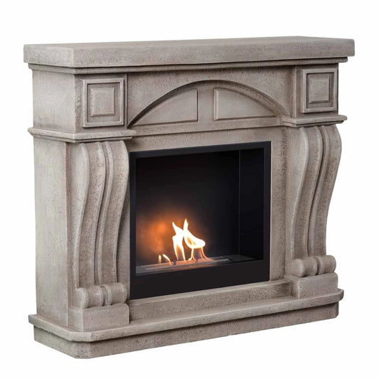 Logi Freestanding Bioethanol Fireplace - BIO-20-406