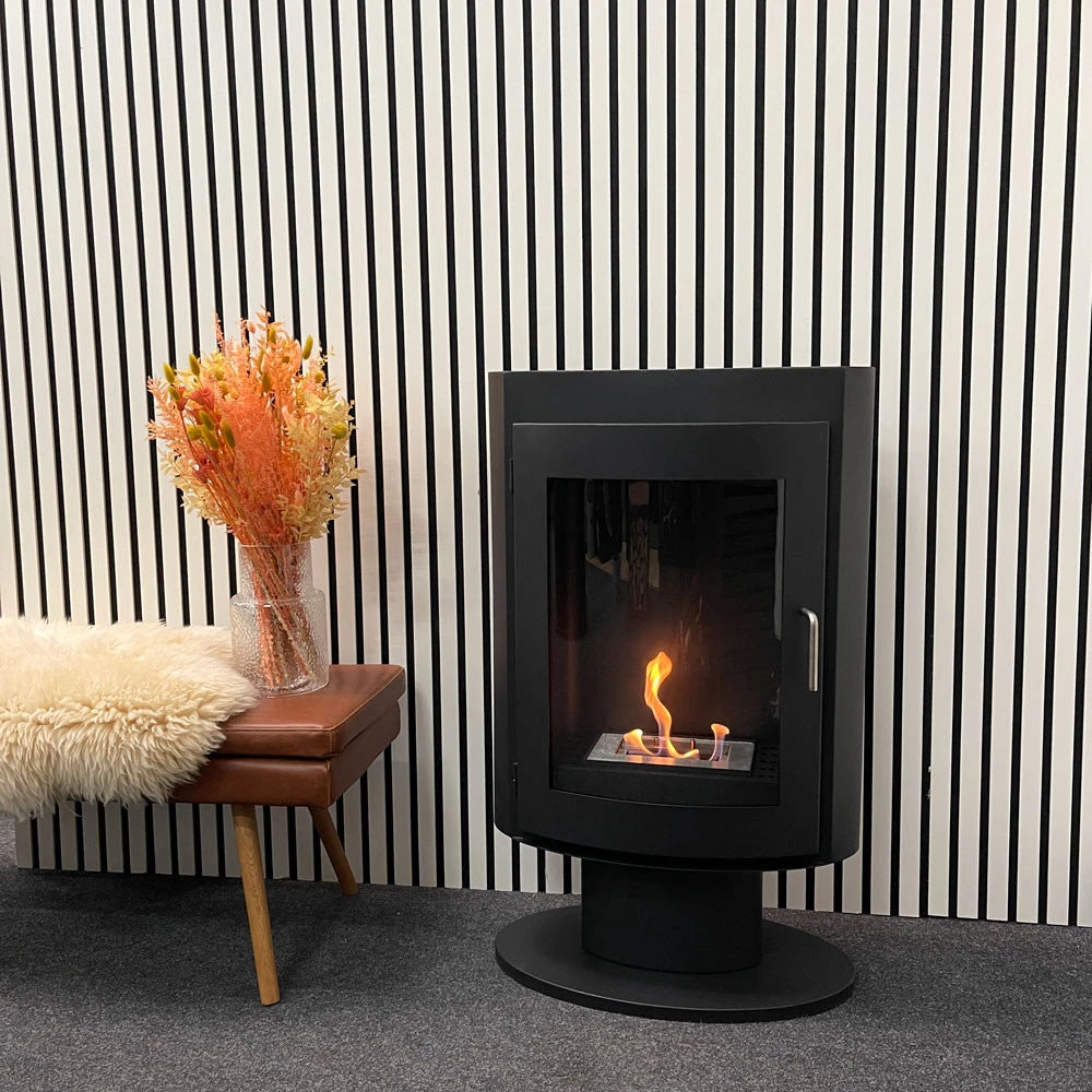 Trenton Bioethanol Stove on Stand