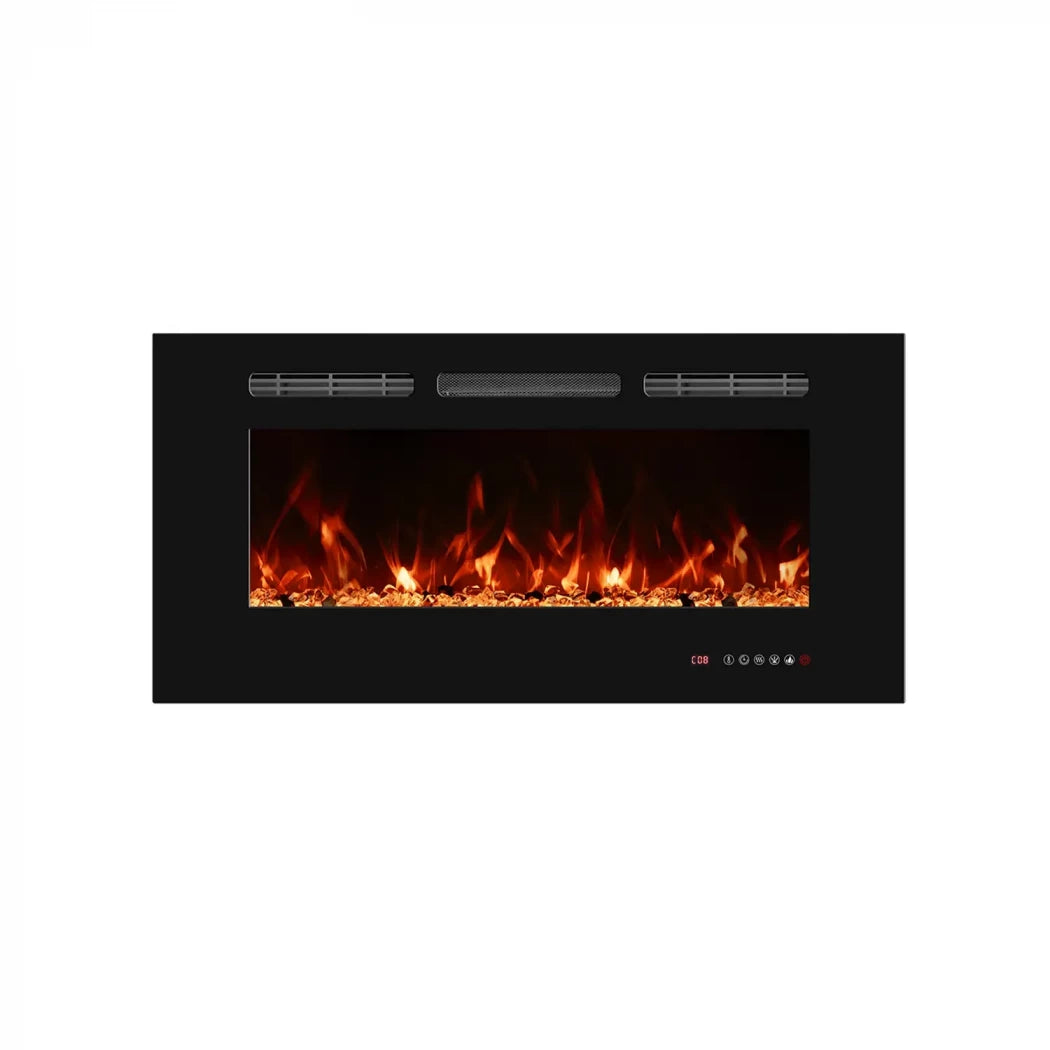 Titanite Built-in Electric Fireplace - 91 cm